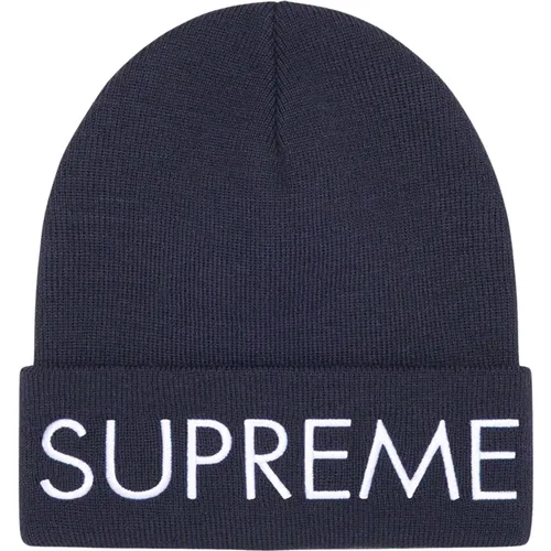 Limitierte Auflage Navy Beanie - Supreme - Modalova