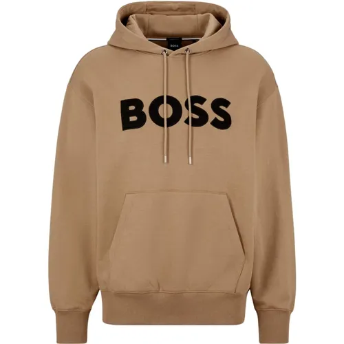 Hoodies , male, Sizes: XL - Hugo Boss - Modalova