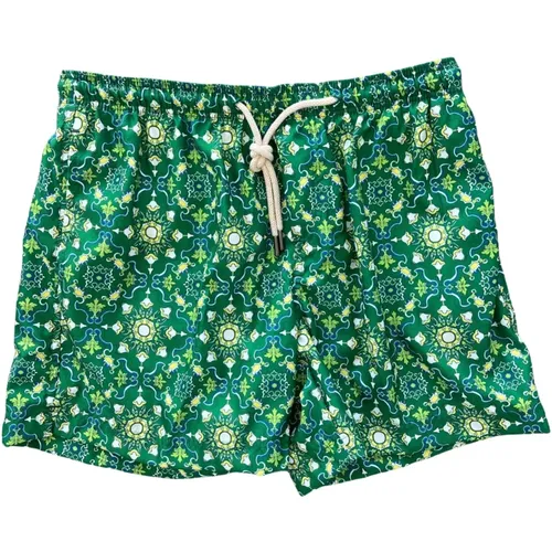 Mediterranean Style Swimwear Green , male, Sizes: M, XL - Peninsula - Modalova