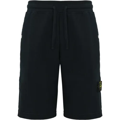 Fleece Bermuda Shorts , male, Sizes: 2XL - Stone Island - Modalova