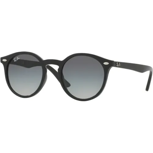Junior Sonnenbrille Schwarz mit Grauen Gläsern , unisex, Größe: 44 MM - Ray-Ban - Modalova