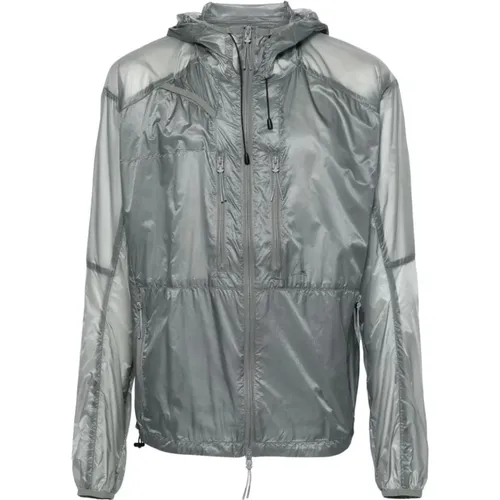 Synthetic Jacket Transparent , male, Sizes: M, L, XL - ROA - Modalova