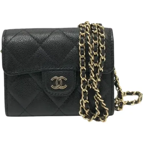 Pre-owned Leather chanel-bags , female, Sizes: ONE SIZE - Chanel Vintage - Modalova