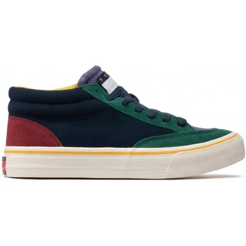 Unisex Sneakers Bold Style , male, Sizes: 10 UK - Tommy Hilfiger - Modalova