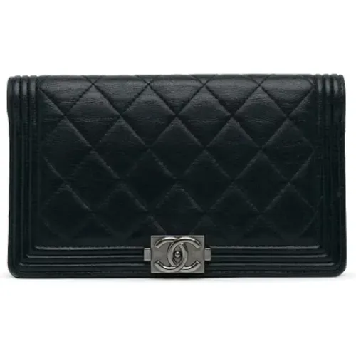 Pre-owned Leather wallets , female, Sizes: ONE SIZE - Chanel Vintage - Modalova