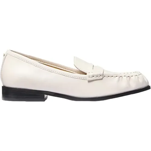 Flache Slip-On Leder Mokassins - Michael Kors - Modalova