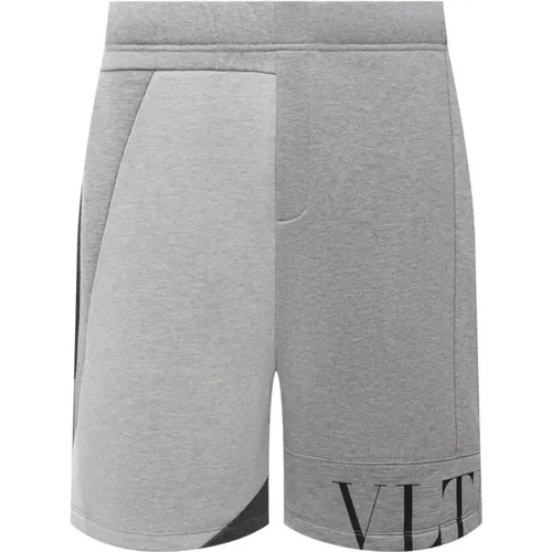 Track Shorts with Back Logo Detail , male, Sizes: XL, L, M - Valentino - Modalova