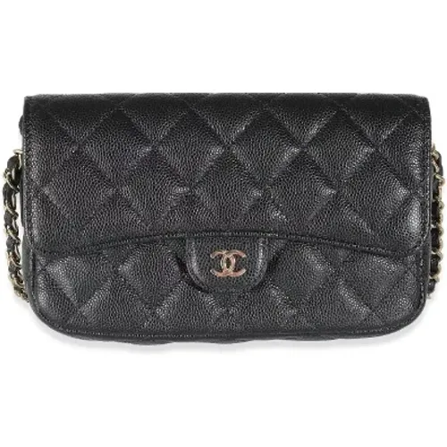 Pre-owned Leather chanel-bags , female, Sizes: ONE SIZE - Chanel Vintage - Modalova