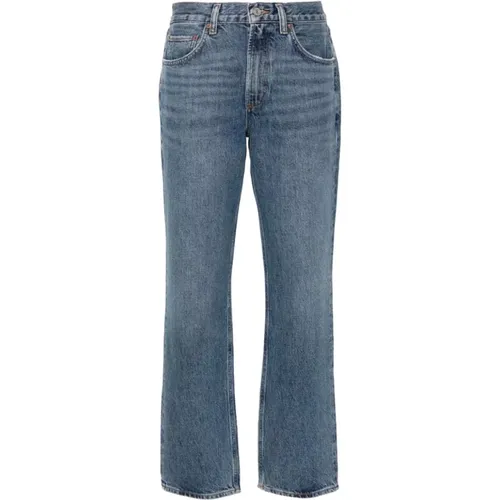 Essence Valen J Stylish Jeans , female, Sizes: W28, W24, W25 - Agolde - Modalova