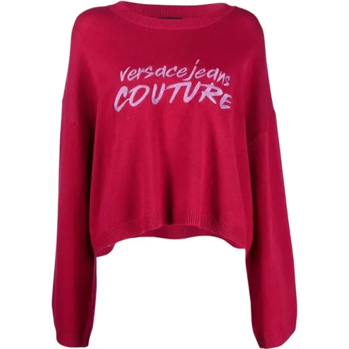 Embroidery Logo , female, Sizes: M - Versace Jeans Couture - Modalova