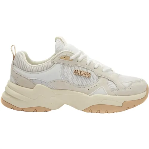 Cream Sneakers Tess Flow , Damen, Größe: 38 EU - Colmar - Modalova