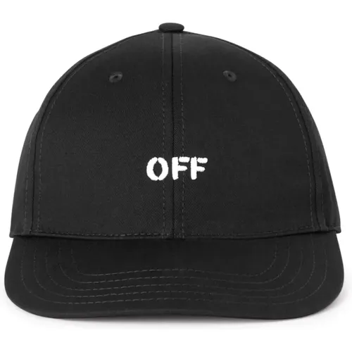 Drill Stamp Logo Baseball Cap , male, Sizes: M - Off White - Modalova