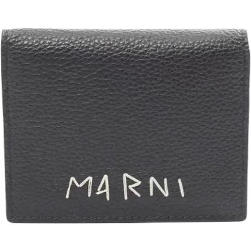 Pre-owned Leather wallets , female, Sizes: ONE SIZE - Marni Pre-owned - Modalova