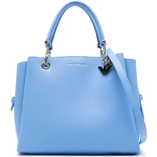 Faux Leather Shoulder Bag , female, Sizes: ONE SIZE - Emporio Armani - Modalova