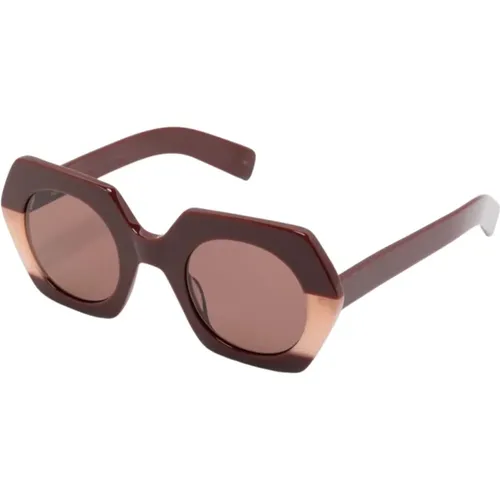 Piaf 010 Sunglasses , female, Sizes: 48 MM - Kaleos - Modalova