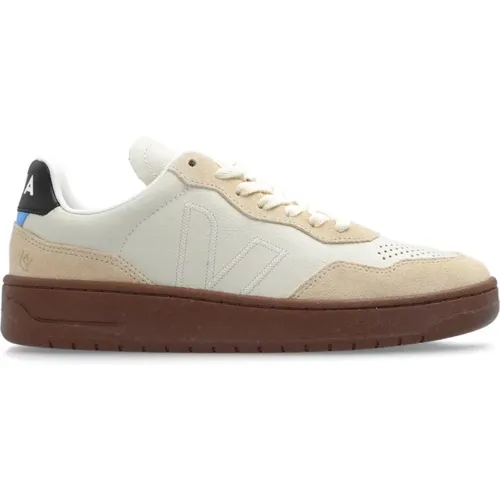 V-90 ZZ O.t. Leather sneakers , female, Sizes: 3 UK - Veja - Modalova