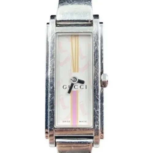 Pre-owned Glass watches , female, Sizes: ONE SIZE - Gucci Vintage - Modalova