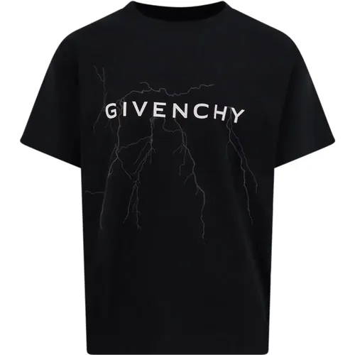 Logo Baumwoll T-Shirt , Herren, Größe: M - Givenchy - Modalova