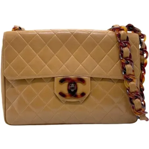 Pre-owned Leather chanel-bags , female, Sizes: ONE SIZE - Chanel Vintage - Modalova