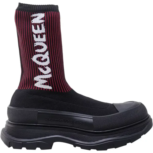 Ankle Boots , Herren, Größe: 41 1/2 EU - alexander mcqueen - Modalova