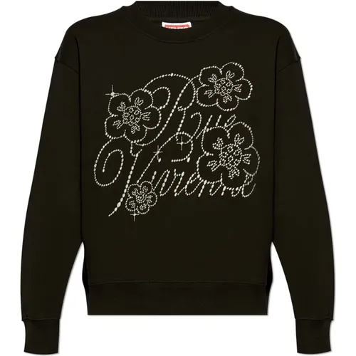 Blumenmuster Sweatshirt , Damen, Größe: S - Kenzo - Modalova