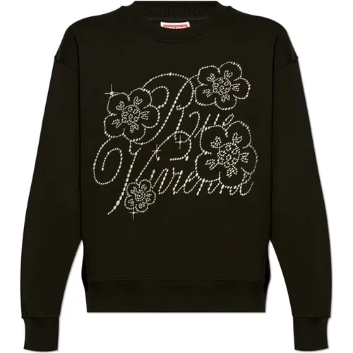 Blumenmuster Sweatshirt , Damen, Größe: XS - Kenzo - Modalova