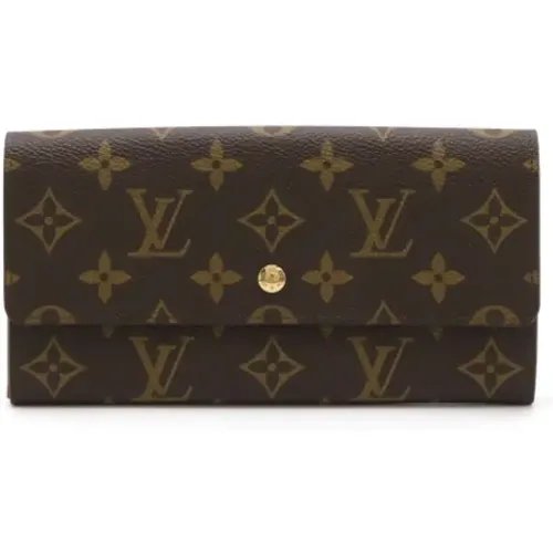 Pre-owned Fabric wallets , female, Sizes: ONE SIZE - Louis Vuitton Vintage - Modalova