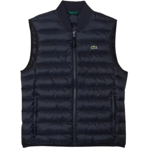 Quilted Gilet with Logo Patch , male, Sizes: XL - Lacoste - Modalova