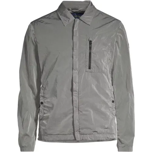 Nylon Men Jacket with Multifunction Pockets , male, Sizes: XL - PAUL & SHARK - Modalova
