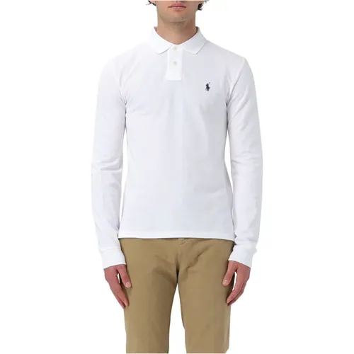 Klassisches Polo Shirt , Herren, Größe: M - Polo Ralph Lauren - Modalova