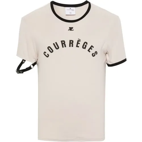 T-Shirts , Herren, Größe: S - Courrèges - Modalova