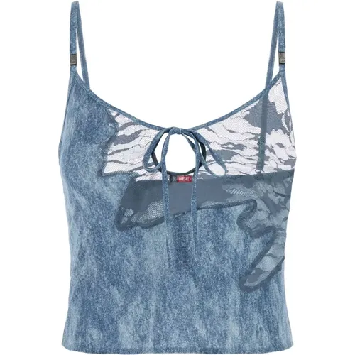 Gedrucktes Savage X Fenty Cami Tank Top , Damen, Größe: S - Diesel - Modalova