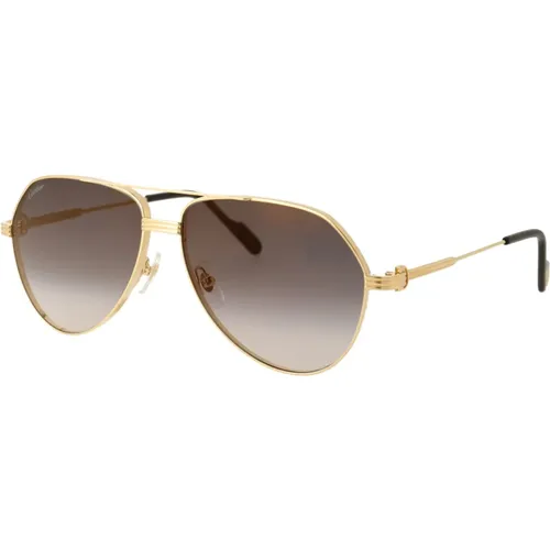 Stylish Sunglasses Ct0303S , male, Sizes: 61 MM - Cartier - Modalova