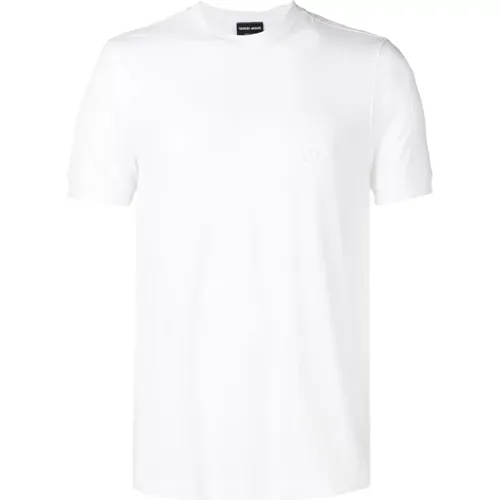 T-Shirts , Herren, Größe: M - Giorgio Armani - Modalova