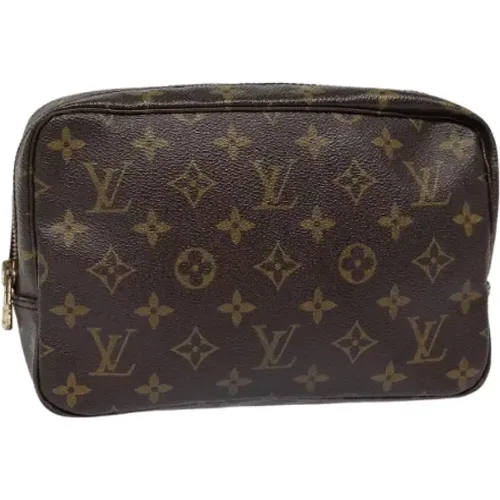 Pre-owned Canvas clutches , female, Sizes: ONE SIZE - Louis Vuitton Vintage - Modalova