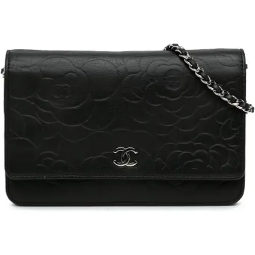 Pre-owned Leather wallets , female, Sizes: ONE SIZE - Chanel Vintage - Modalova