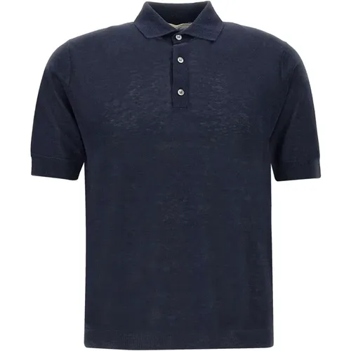 Polo Shirt , male, Sizes: 2XL, L, M, XL, 3XL - Filippo De Laurentiis - Modalova