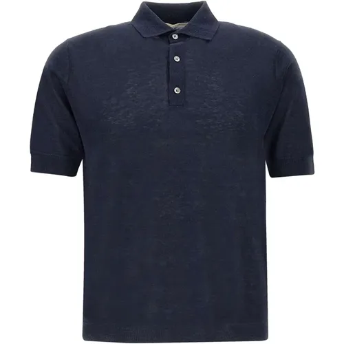 Polo Shirt , male, Sizes: M - Filippo De Laurentiis - Modalova