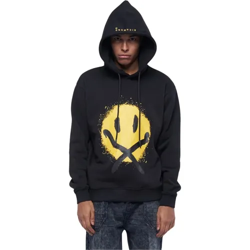 Hoodie mit Heißgeprägtem Druck , Herren, Größe: L - John Richmond - Modalova