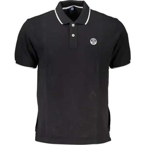 Cotton Polo Shirt with Short Sleeves , male, Sizes: M, S - North Sails - Modalova