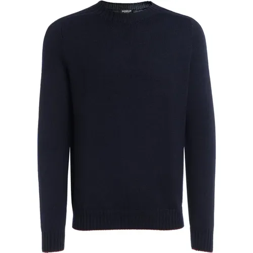 Wool Crewneck Sweater , male, Sizes: M, L, XL - Dondup - Modalova