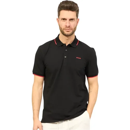 Herren Dimoso Piqué Baumwolle Polo , Herren, Größe: M - Hugo Boss - Modalova