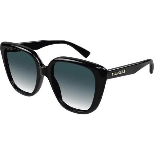 Grey Shaded Sunglasses , female, Sizes: 54 MM - Gucci - Modalova