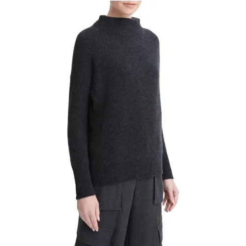 Gekochter Trichterhals Kaschmir Pullover , Damen, Größe: XS - Vince - Modalova