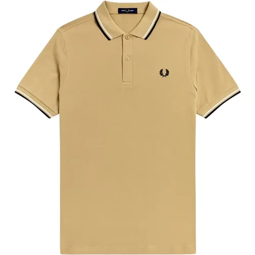 Double-Tipped Polo Shirt , male, Sizes: S - Fred Perry - Modalova