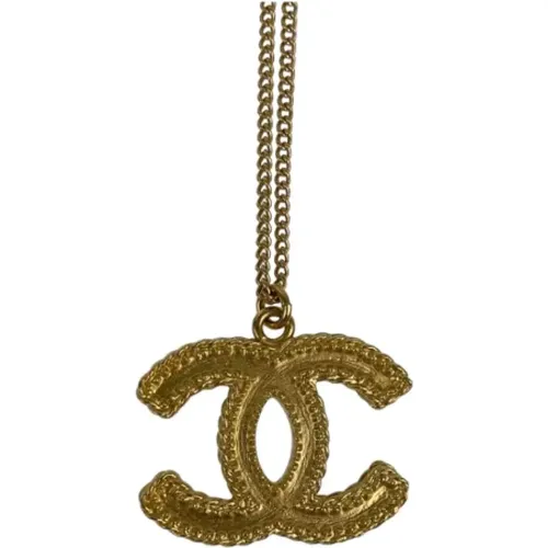 Pre-owned Metal chanel-jewelry , female, Sizes: ONE SIZE - Chanel Vintage - Modalova