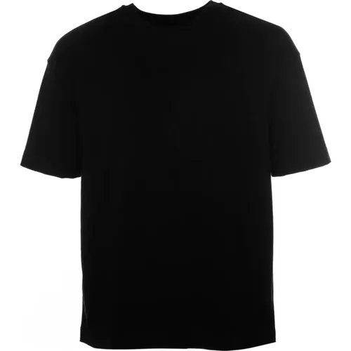 Geripptes Rundhals T-Shirt,Casual T-Shirt mit geripptem Rundhalsausschnitt - drykorn - Modalova