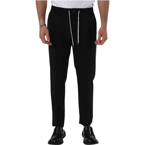 Slim Fit Wool Pants with Zipper , male, Sizes: S, 2XL, M, L, XL - PT Torino - Modalova