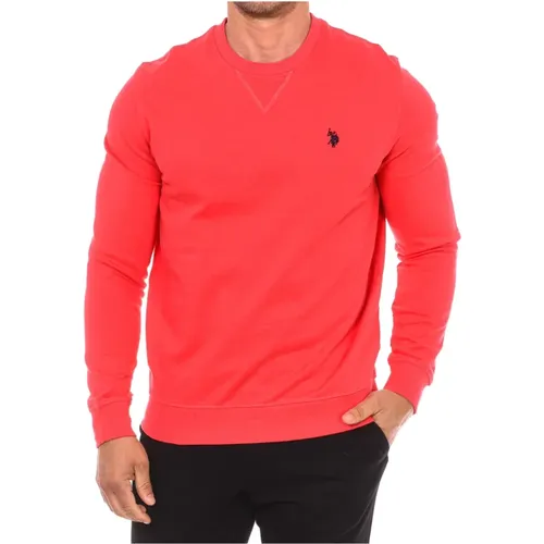 Round Neck Sweatshirt , male, Sizes: XL, M, 2XL, L - U.s. Polo Assn. - Modalova