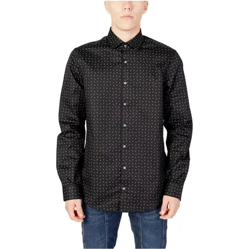 Classic Checked Buttoned Shirt , male, Sizes: L, XL, 2XL, M - Calvin Klein - Modalova